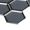 Msi Vague Blue Hexagon 10.51 In. X 12.13 In. Glass Mesh-Mounted Mosaic Tile, 10PK ZOR-MD-0527 - alternate 2